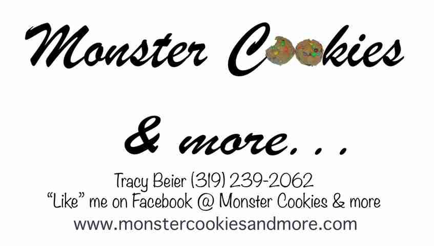 Monster Cookies and more!